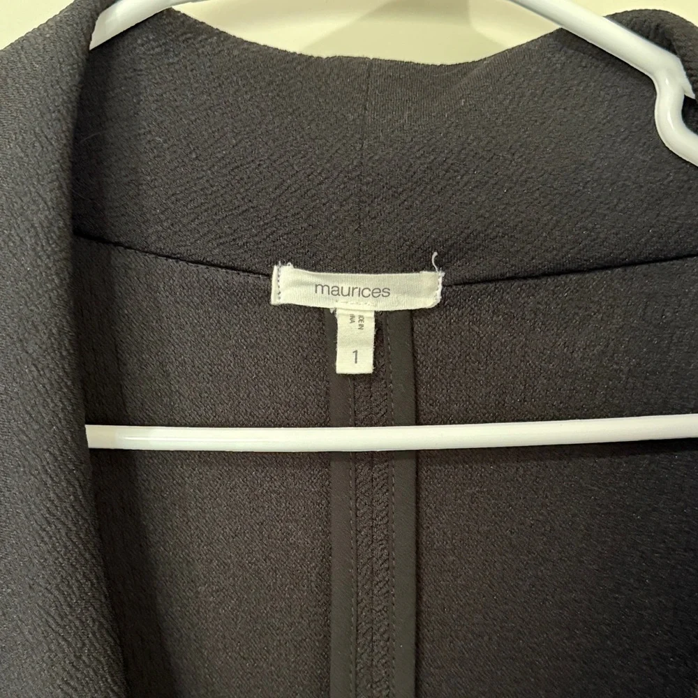 Maurices Black Blazer Jacket - Picture 2 of 11